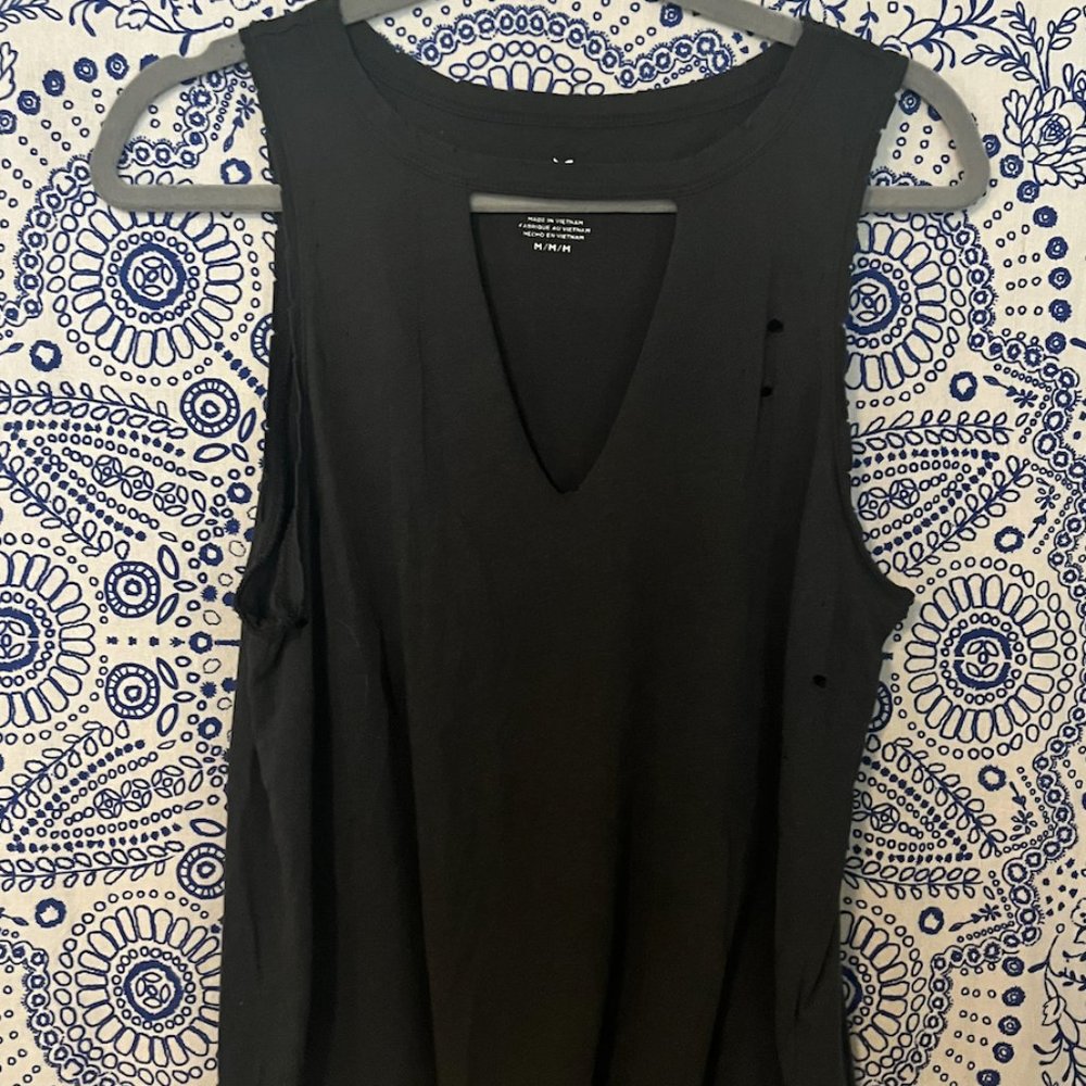 American Eagle tank, Medium, Dark Gray